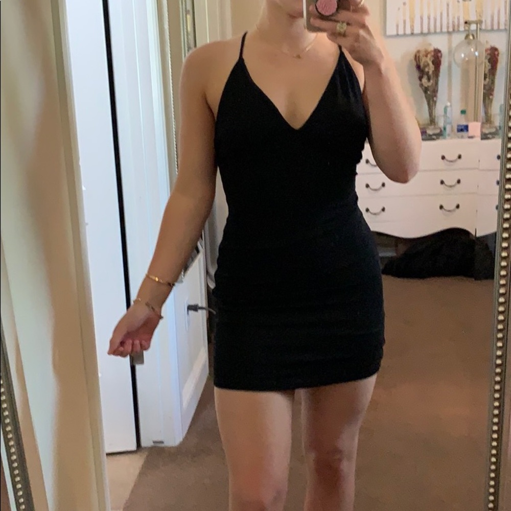 Revolve Black Dress - Picture 3 of 7